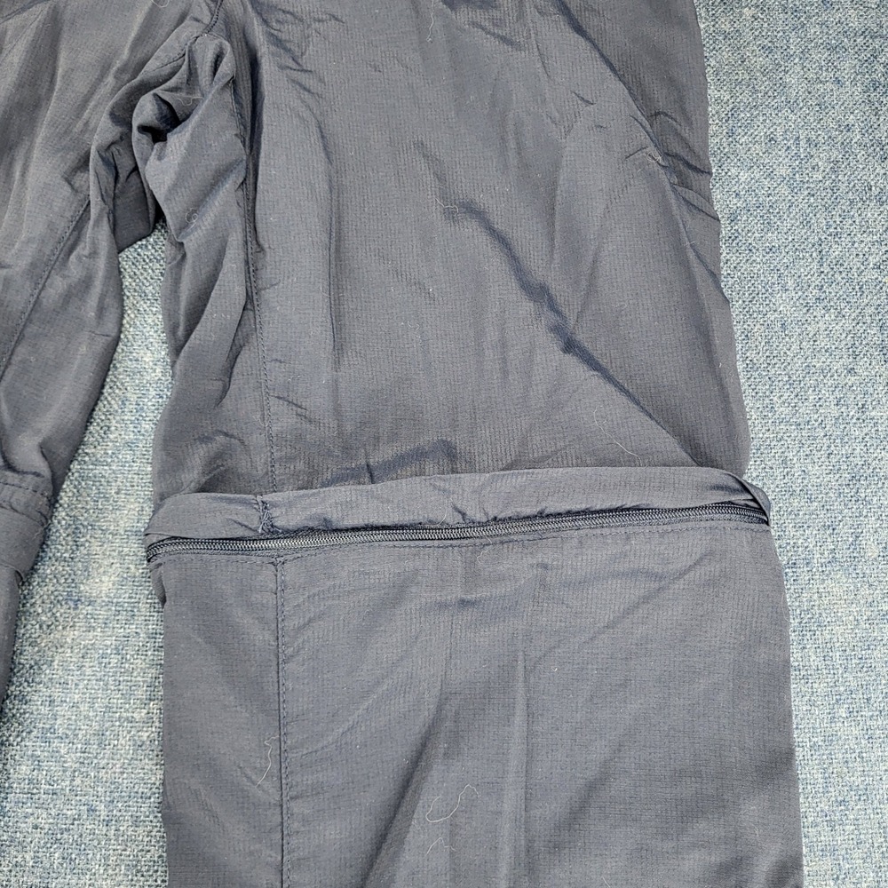 Columbia PFG Convertible Cargo Pants Navy Blue Omni-Shade Women 8 Short Fishing - Picture 6 of 12